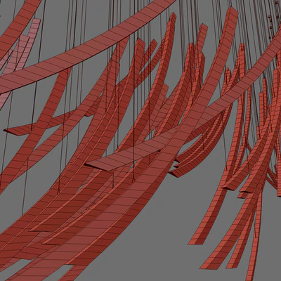Hanging installation Vargov Design - Samurai — Ver 3