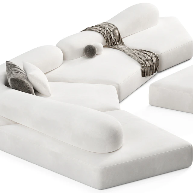 Edra On The Rocks Sectional Sofa — Descargar