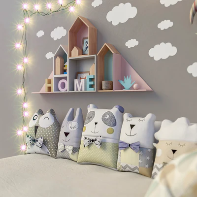 Toys and daybed IKEA ФЛЕККЕ set 14 — Вид 2