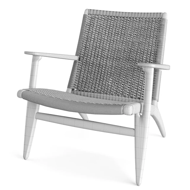 CH25 lounge chair Carl hansen — Скачать