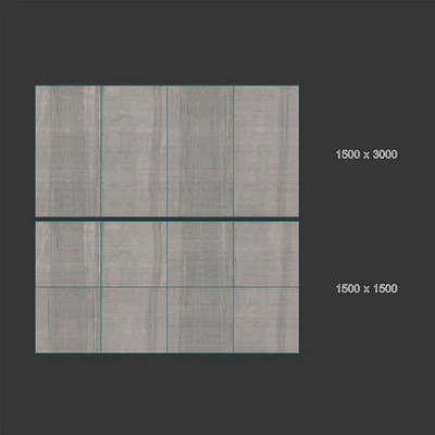 Porcelain tile Dark Gray Backface — Ver 2
