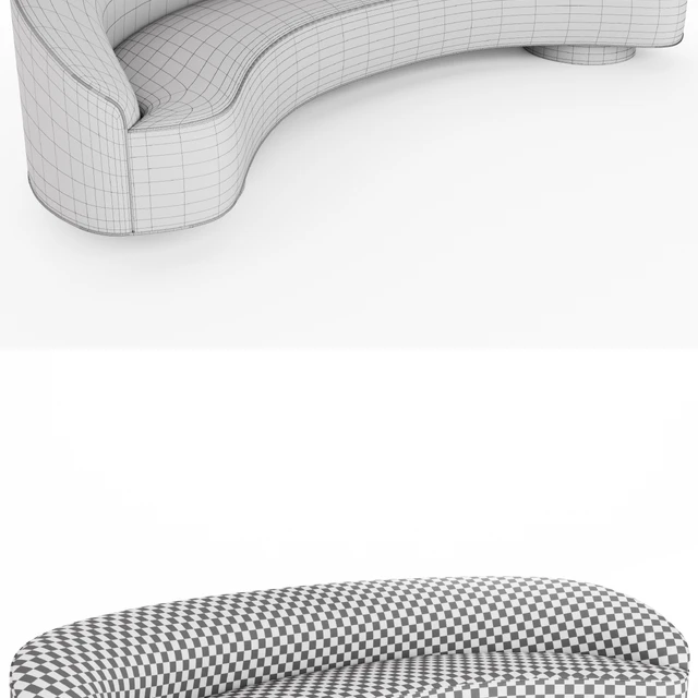Sloane Sofa by Vladimir Kagan — Скачать
