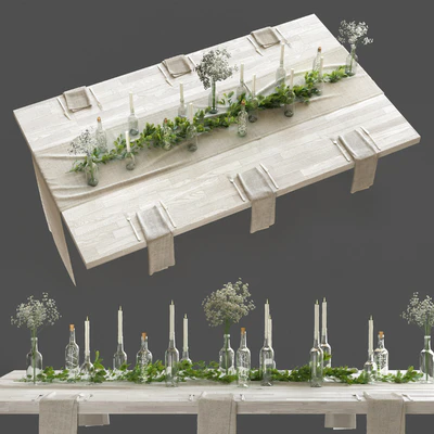 Bohemian Table Setting - 01 — Ver 1