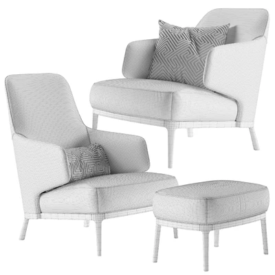 Frigerio Salotti Amanda armchair — Ver 4