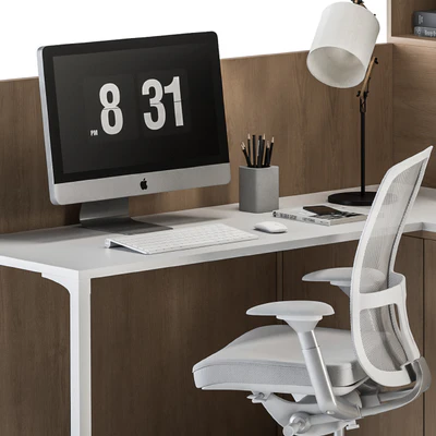 Office Furniture - employee Set 44 — Вид 3