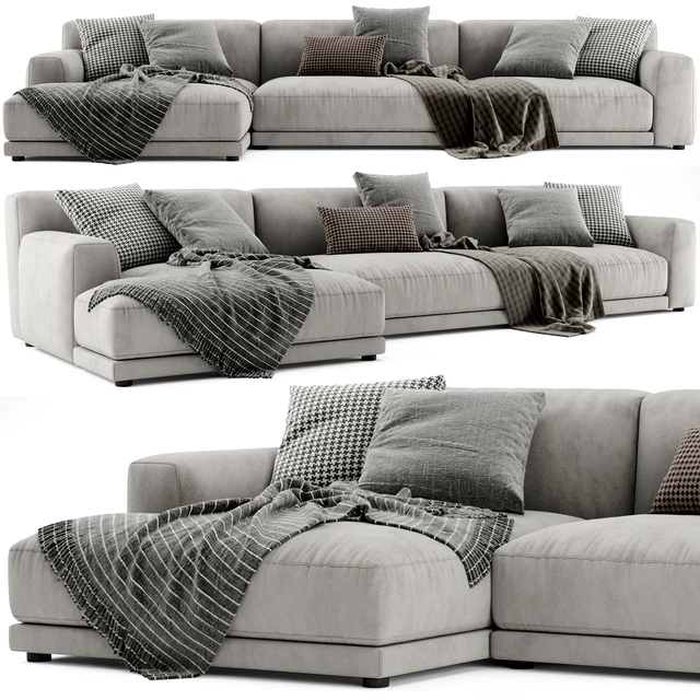 Poliform Paris Seoul Chaise Longue Sofa 02 — Descargar