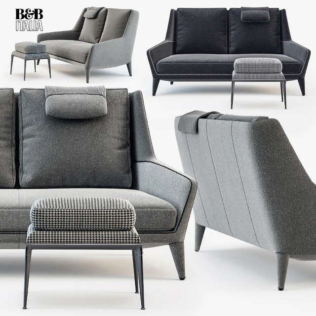 B&B Italia Edouard ED183 — Descargar
