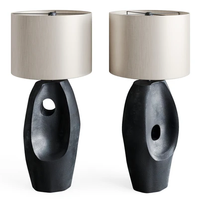 Table lamp Primitive Black — Ver 1