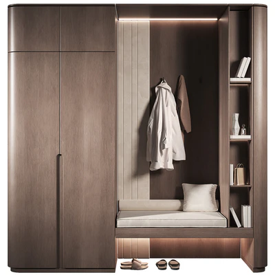 Furniture set for the hallway 4. Modular modern composition — Ver 3