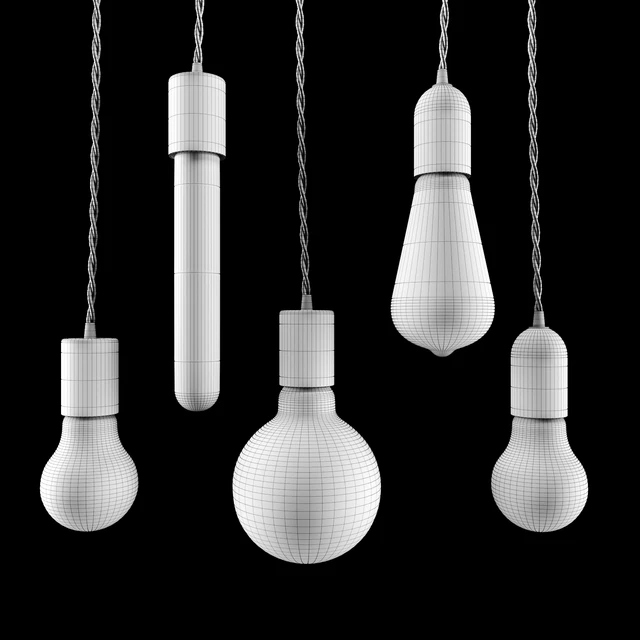 Edison lamps set — Скачать
