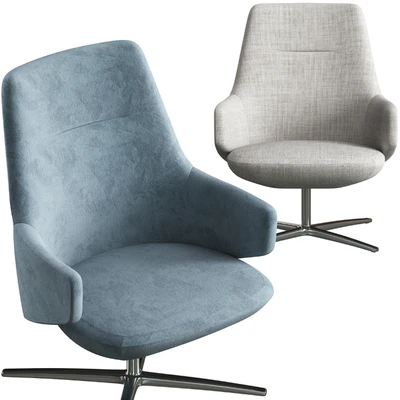 Lounge armchair LD Seating Melody ML-L — Ver 4