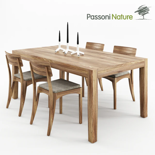 Passoni Nature. Home HELIOS TAVOLO 180 fix + Home MORAAR SEDIA — Скачать