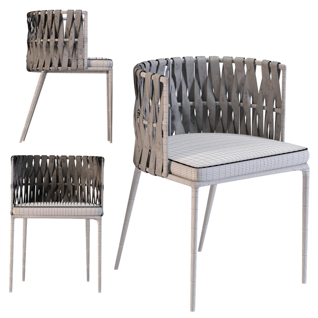 Chair with Armrest Cheerio incl. Cushion — Скачать
