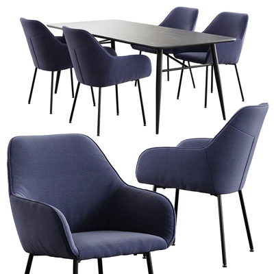 Jysk / Hadrup Chair + Radby Table — Вид 1