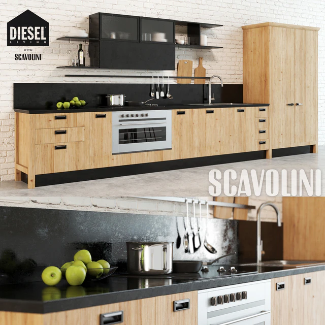 Scavolini Diesel Social Kitchen 1 — Descargar