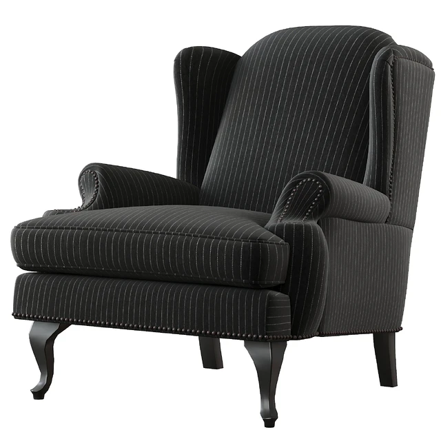 Eichholtz / Frank sinatra black Armchair — Descargar