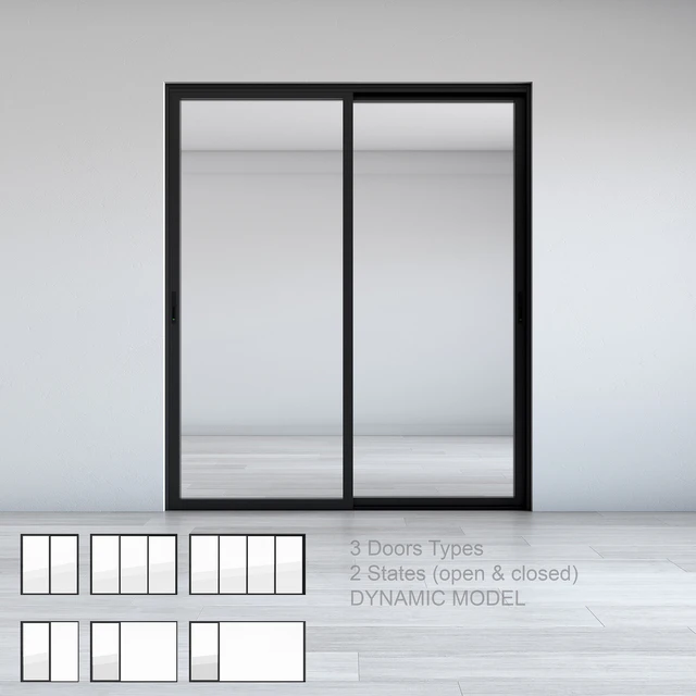 Dynamic Sliding Doors Set 01 — Скачать