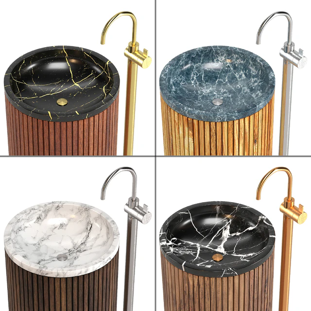 Wash Basin Set 02 — Скачать
