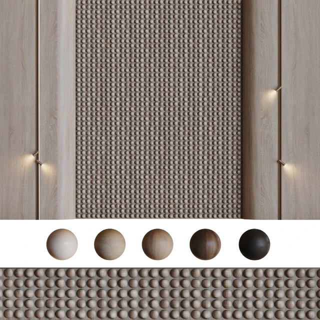 Decorative 3D wall panel 015 Pattern — Descargar