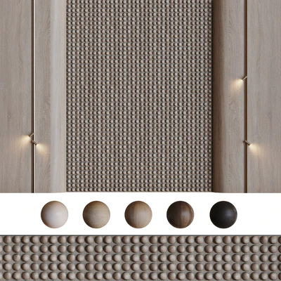 Decorative 3D wall panel 015 Pattern — Ver 1