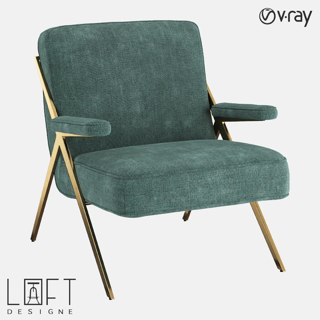 Armchair LoftDesigne 2878 model — Descargar