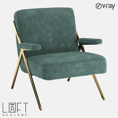 Armchair LoftDesigne 2878 model — Ver 1