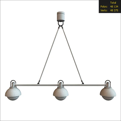 3 ARC ISLAND Pendant Lights — Ver 3