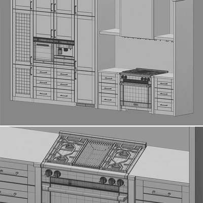 Classic Kitchen set03 — Ver 2