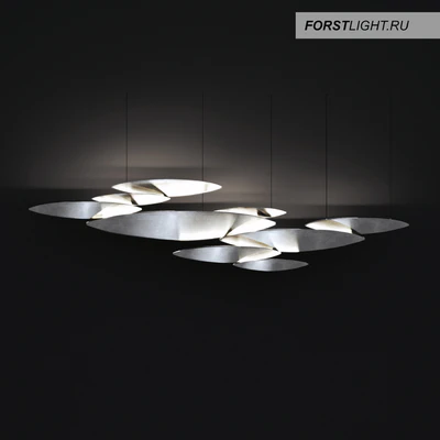 Pendant Lamp Forstlight I LUCCI ARGENTATI 14 — Ver 1