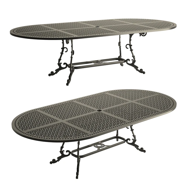 Azhur oval dinning table OM — Descargar