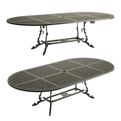 Azhur oval dinning table OM — Ver 1