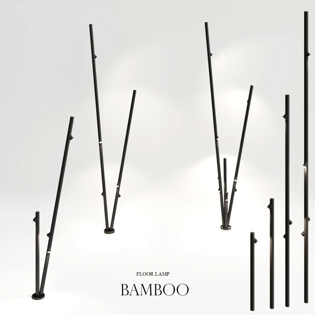 BAMBOO floor lamp By Vibia — Descargar