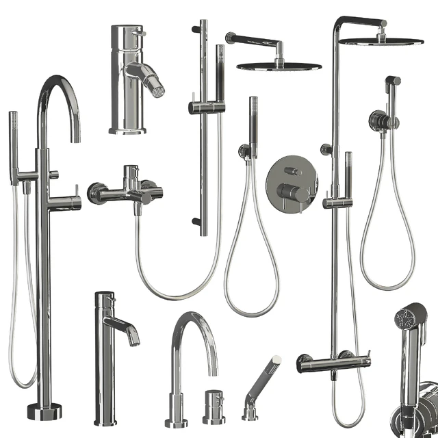 Cisal Nuovo Less shower and faucet set — Descargar
