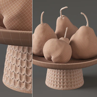 Pears in a bowl — Ver 3