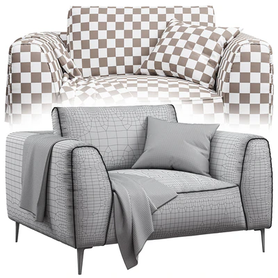 Chateau dAx - Dudy (Armchair fabric) — Ver 2