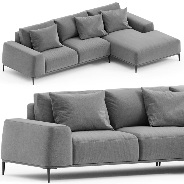 EICHHOLTZ LOUNGE SOFA MONTADO CORNER — Скачать
