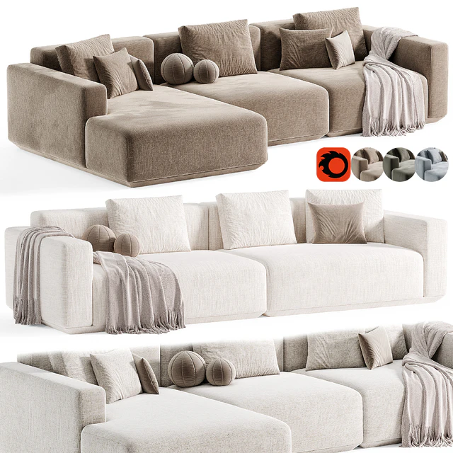 Corner Sofa Grant Sofa 02 By Lavsit — Скачать