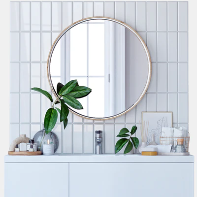 Decorative set for the bathroom — Ver 1