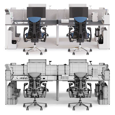 Herman Miller Layout Studio (v1) — Вид 2