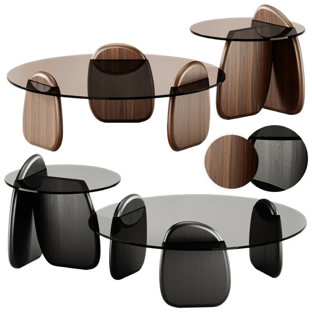 Shark Coffee Tables set by Roche Bobois — Descargar