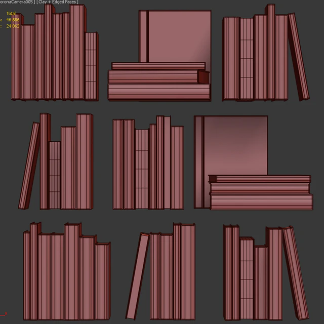 Book decor set 1 — Скачать