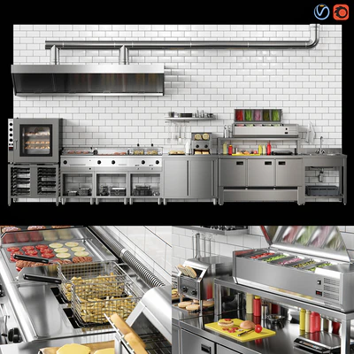 Foodcourt burger — Ver 1