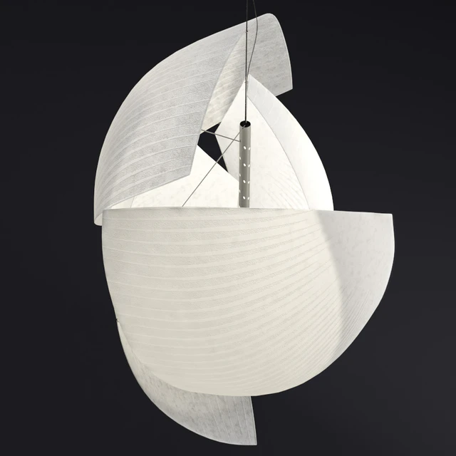 Grok Voiles paper pendant lamp — Скачать