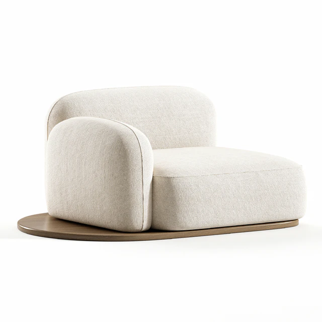 Faial One Armed Lounge Chair — Скачать