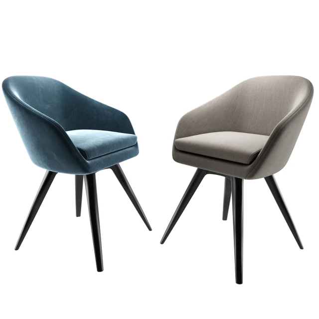 Aleria Upholstered Steel Swivel Chair — Скачать
