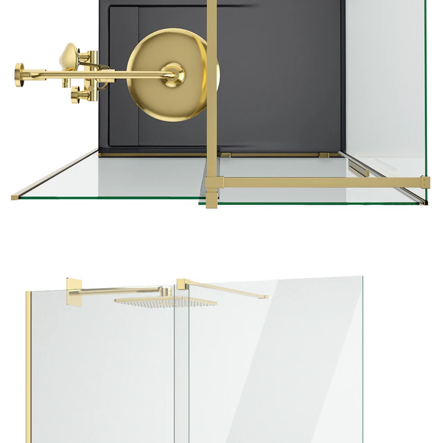 Shower enclosures Radaway | Furo gold set 115 — Descargar