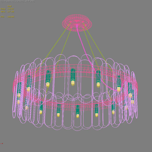 Люстра Blount Chandelier Raised, Loft Concept — Скачать