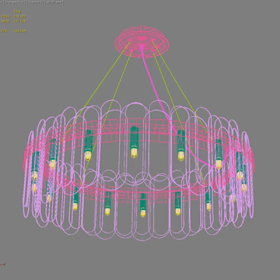 Люстра Blount Chandelier Raised, Loft Concept — Вид 4