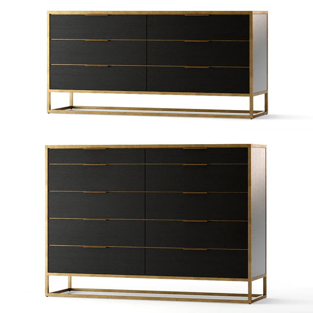 Crate and Barrel Oxford Dresser — Скачать