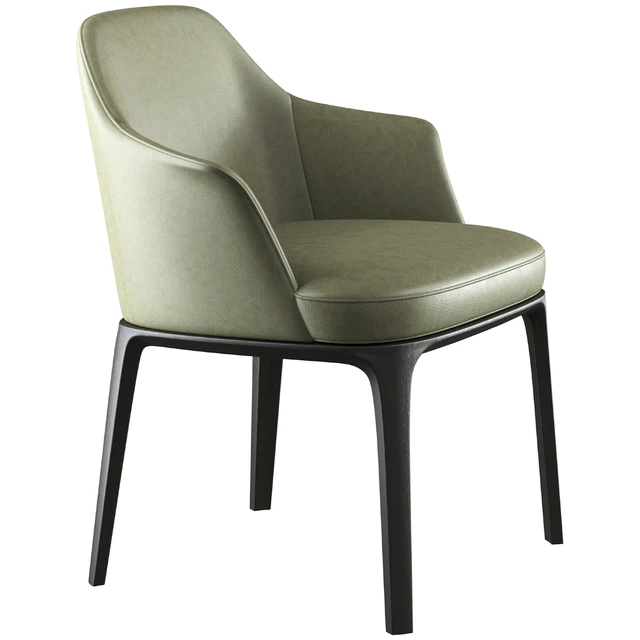Dining table Poliform Concorde and chair Poliform Sophie — Скачать